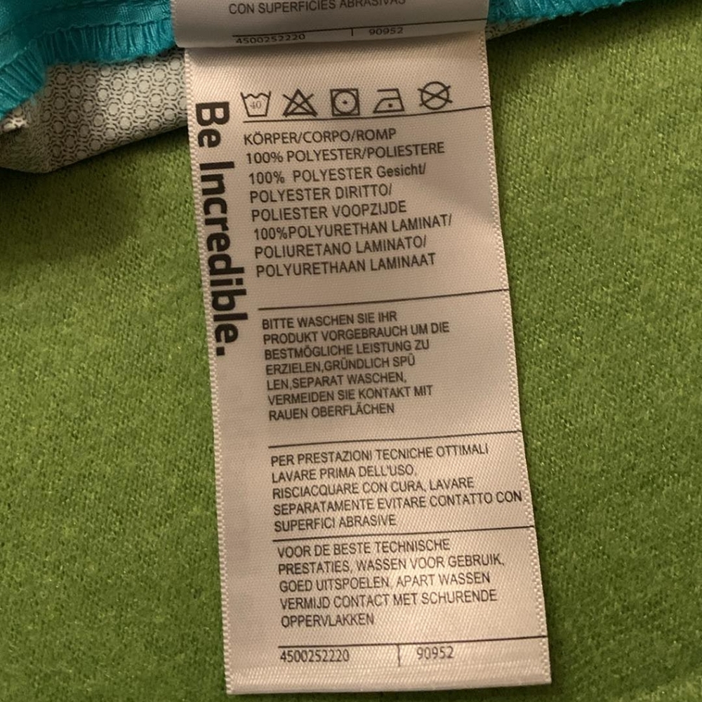 SUGOi Teal / Blue Running / Bicycle Jacket and Vest Size Small Petite (S/P) - Picture 8 of 16